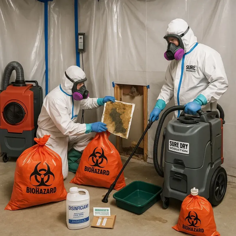 Contaminated Water Handling Protocols process in South Woodstock, CT